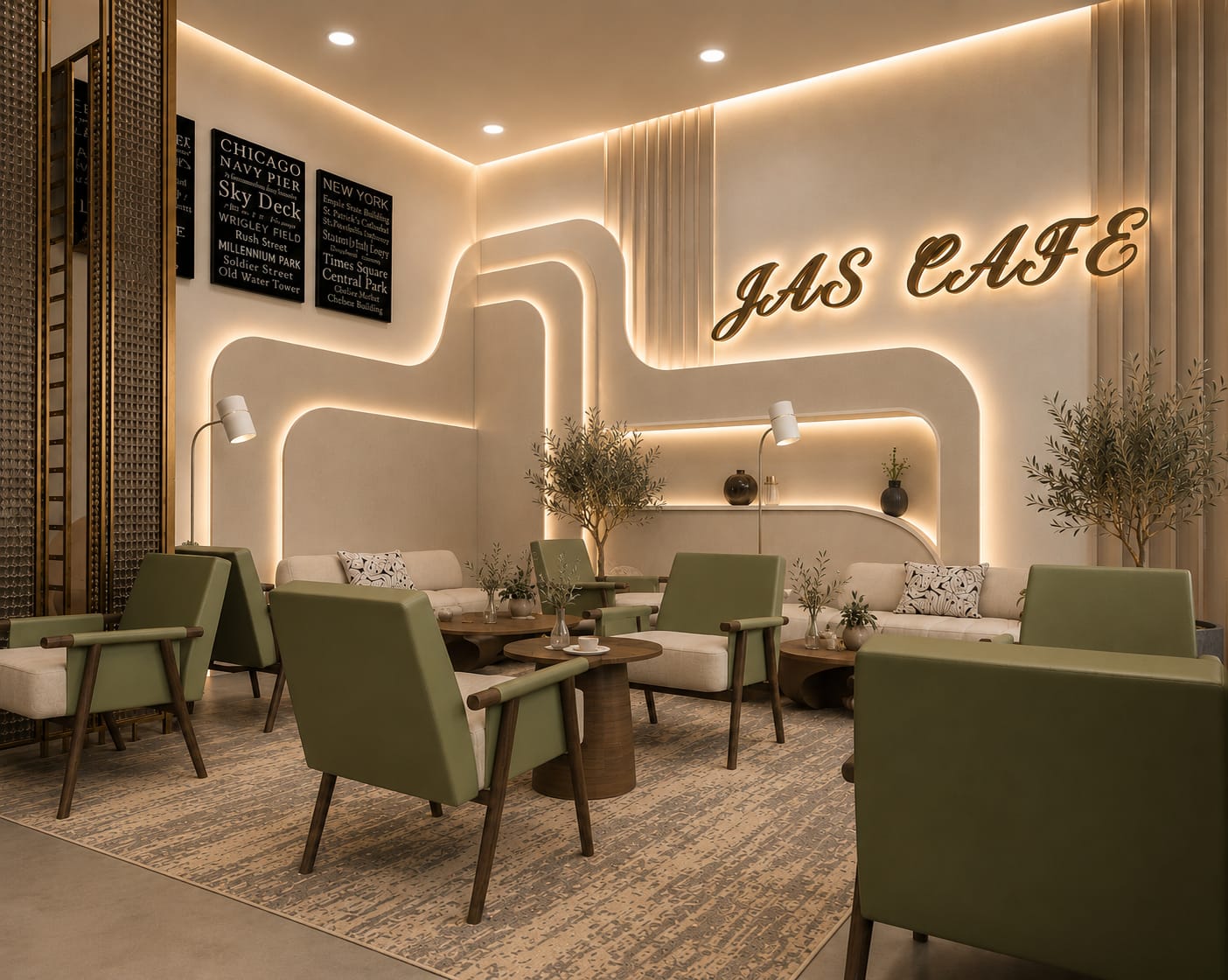 JAS Café — تصميم Dasha